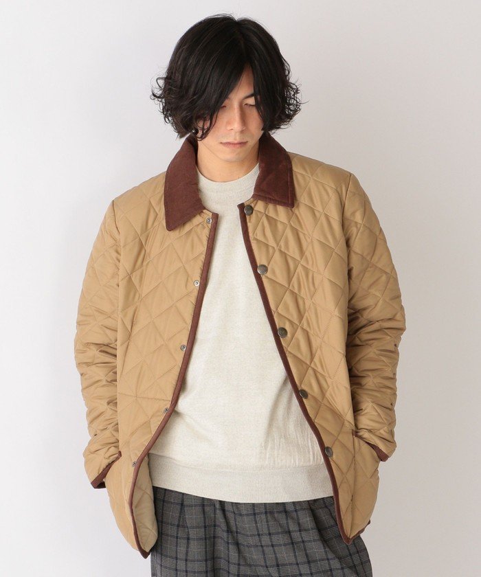 35%OFF！＜マガシーク＞ シップス Traditional Weatherwear: NEW WAVERLY Outlast キルティング ジャケット◇ メンズ カーキ 38 SHIPS】 セール開催中】