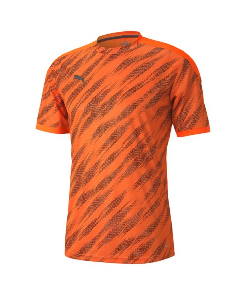 PUMA(プーマ)/FTBLNXT サッカー グラフィック 半袖 Tシャツ/SHOCKINGORANGE-ASPHALT