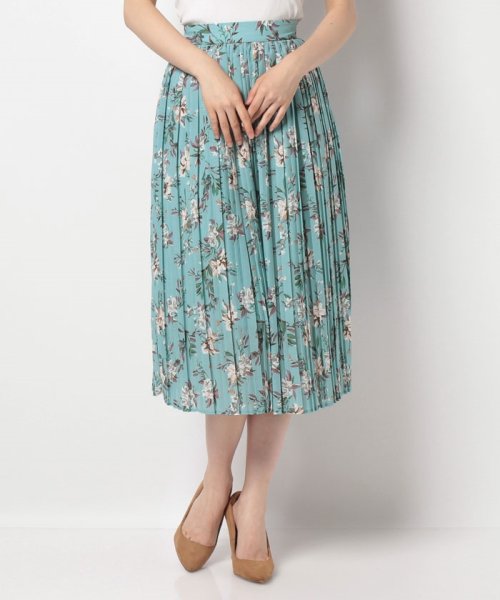 セール フラワープリントプリーツスカート プロポーション ボディドレッシング Proportion Body Dressing Magaseek