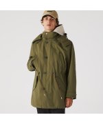 50%OFF！＜マガシーク＞ ラコステ 撥水キルティングライナー付き３WAYフィールドコート メンズ カーキ 50（日本サイズL） LACOSTE】 タイムセール開催中】画像