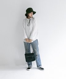 AS2OV/AS2OV / アッソブ SUEDE SACOCHE－BLACK/503426371