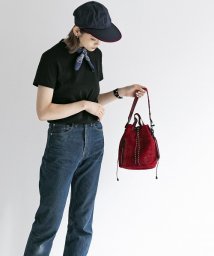 AS2OV/AS2OV / アッソブ WP SUEDE DRAW STRING BAG－WINE/503426406