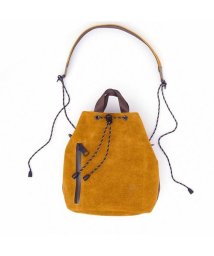 AS2OV/AS2OV / アッソブ WP SUEDE DRAW STRING BAG－ORANGE/503426407