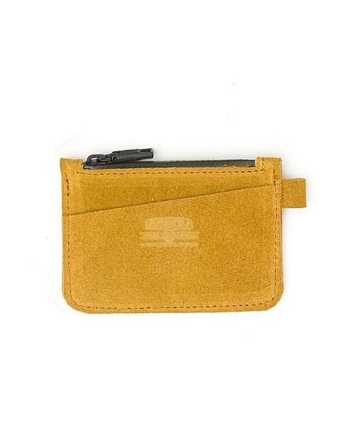 AS2OV(AS2OV)/AS2OV / アッソブ WP SUEDE COMPACT WALLET－MUSTARD/マスタード