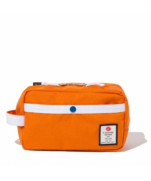 ＜マガシーク＞ アンバイジェネラルグッズストア AS2OV / アッソブ ACCESSORY CASE POUCHA01−ORANGE ユニセックス オレンジ フリー UNBY GENERAL GOODS STORE】