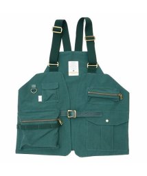 AS2OV/AS2OV / アッソブ SHRINK NYLON CAMP VEST 1 － GREEN/503478574