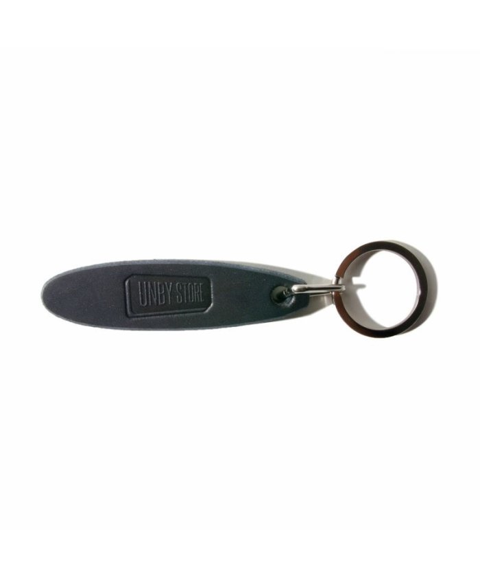 10%OFF！＜マガシーク＞ アンバイジェネラルグッズストア AS2OV / アッソブLEATHER SURF KEY CHAIN BOAD ユニセックス ブラック フリー UNBY GENERAL GOODS STORE】 セール開催中】