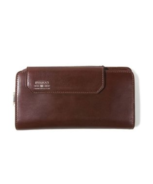 AS2OV/AS2OV / アッソブ LEATHER MOBILE LONG WALLET CHOCO/503478716