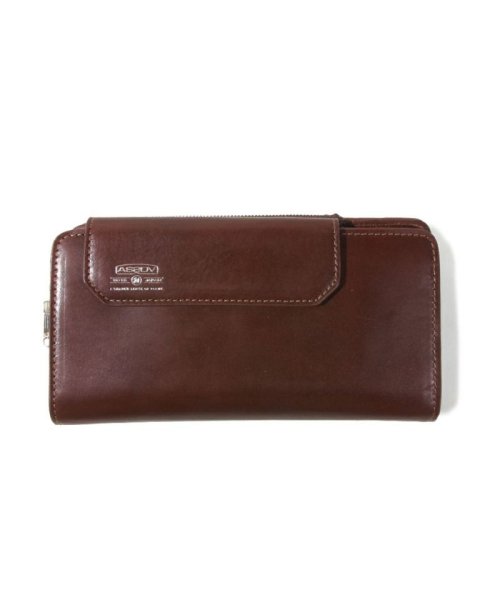 AS2OV(AS2OV)/AS2OV / アッソブ LEATHER MOBILE LONG WALLET CHOCO/その他
