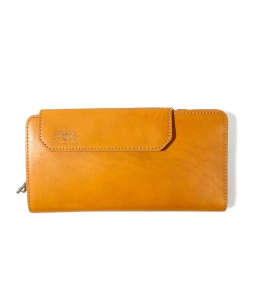 AS2OV(AS2OV)/AS2OV / アッソブ LEATHER MOBILE LONG WALLET CAMEL/キャメル