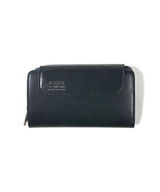 AS2OV/AS2OV / アッソブ LEATHER MOBILE SHORT WALLET NAVY/503478722