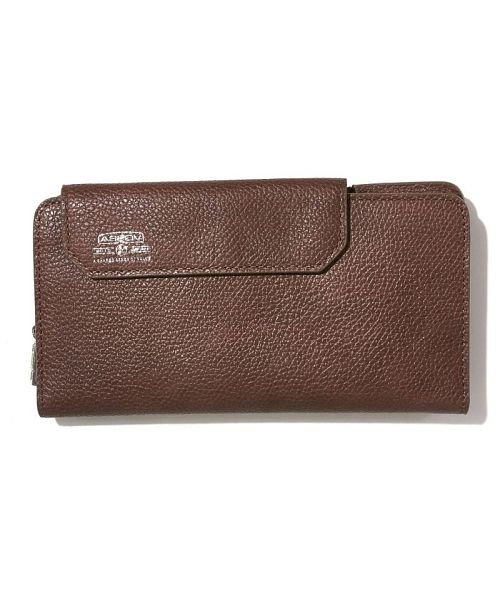 AS2OV(AS2OV)/AS2OV / アッソブ MOBILE (SHRINK) LONG WALLET－BROWN/ブラウン