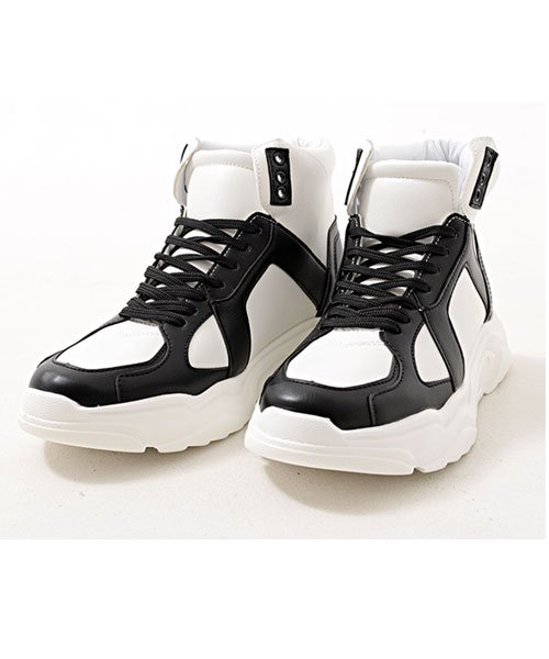 メンズスニーカー シルバー ハイカットの人気商品 通販 価格比較 価格 Com