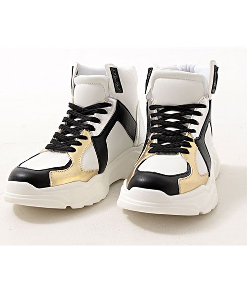 メンズスニーカー シルバー ハイカットの人気商品 通販 価格比較 価格 Com