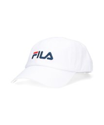 FILA(フィラ)/FILA LINEAR LOGO LOW CAP/ホワイト