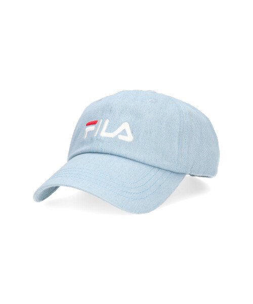 FILA(フィラ)/FILA LINEAR LOGO LOW CAP/ライトブルー