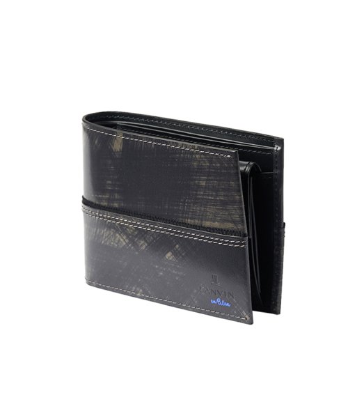 ランバンオンブルー 財布 二つ折り財布 本革 メンズ レディース Lanvin En Bleu グラン ランバン Lanvin Magaseek