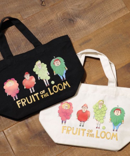 FRUIT OF THE LOOM(フルーツオブザルーム)/FTL URATA PT MINI TOTE L/オフホワイト