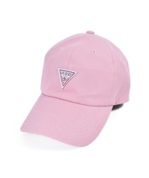 GUESS(ゲス)/GUESS TWILL LOW CAP/ピンク