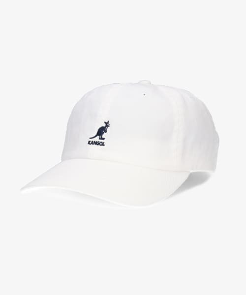 KANGOL(KANGOL)/KANGOL Washed Baseball/ホワイト