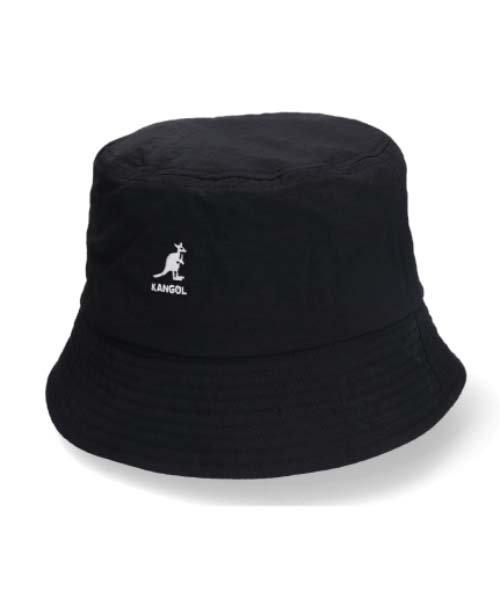 KANGOL(KANGOL)/KANGOL SMU Nylon Bucket Hat/ブラック