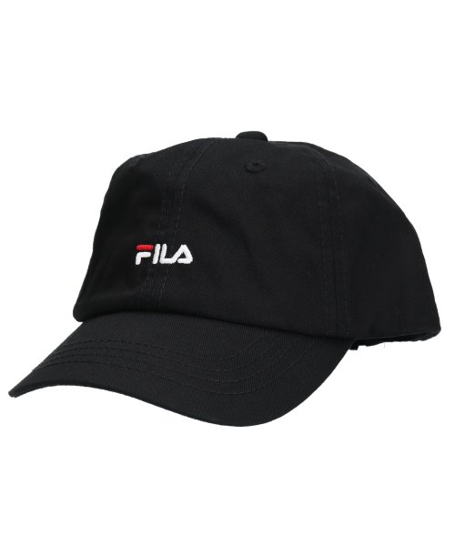 FILA(フィラ)/FILA KIDS SMALL LOGO CAP/ブラック