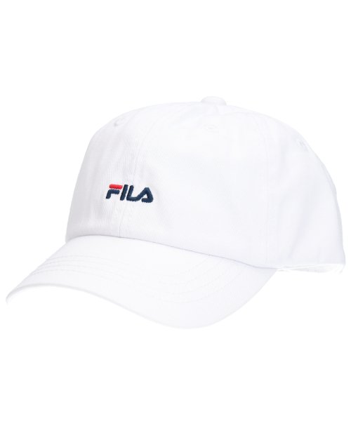 FILA(フィラ)/FILA KIDS SMALL LOGO CAP/ホワイト