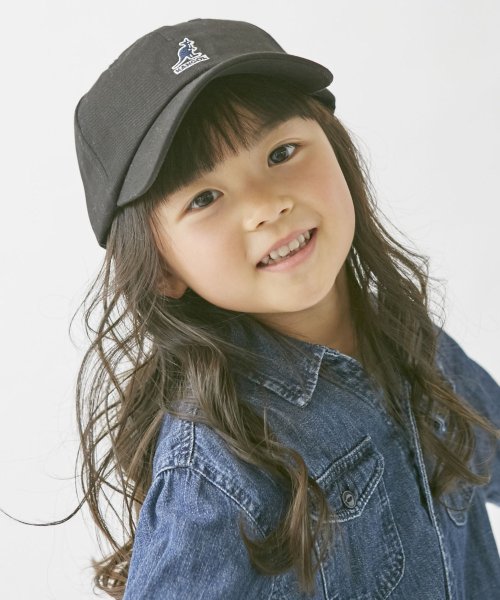 KANGOL(KANGOL)/KANGOL Kids Washed Baseball/ブラック