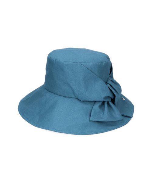 OVERRIDE(OVERRIDE)/OVERRIDE Ribbon Hat/ブルー