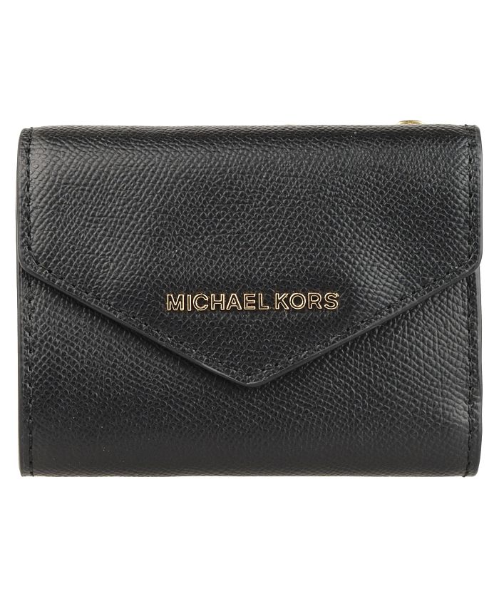 michael kors black and grey wallet