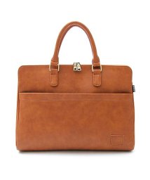 BACKYARD FAMILY(バックヤードファミリー)/SYNTHETIC LEATHER BRIEFCASE/キャメル