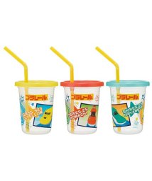 BACKYARD FAMILY(バックヤードファミリー)/ストロー付タンブラー３個 230ml SIH2ST/その他系8