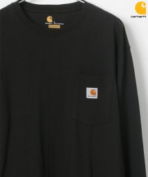 LAZAR(ラザル)/【Lazar】Carhartt/カーハート ビッグシルエット ポケットロングスリーブTシャツ/ブラック