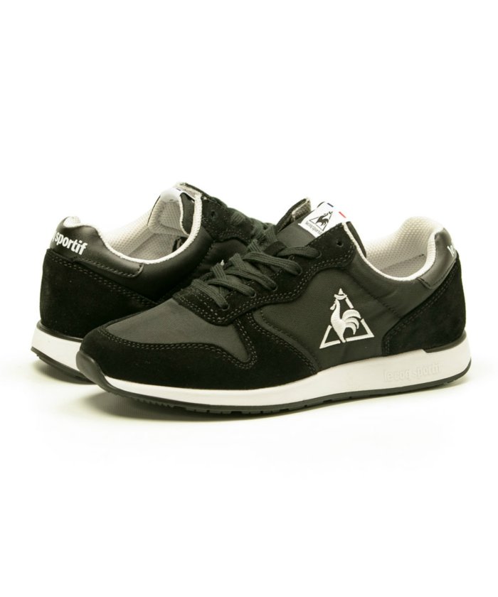 ＜マガシーク＞ フットプレイス ルコック シュルセーヌ SURSEINE le coq sportif LC−QL1QJC50 ユニセックス ブラック 24.0cm FOOT PLACE】