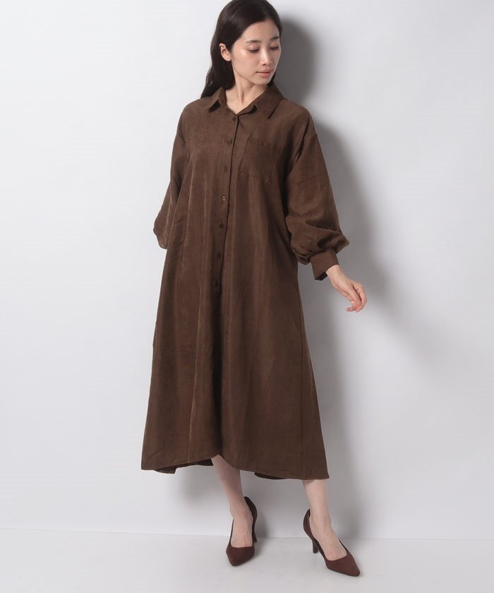 セール Tnコール袖ボリュームワンピース オリーブデオリーブ Olive Des Olive Magaseek