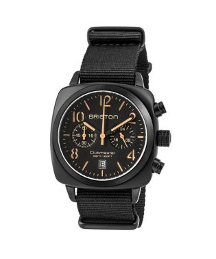 BRISTON/BRISTON ブリストン CLUBMASTER CLASSIC CHRONOGRAPH BLACK MATT WATCH / 腕時計/503426531