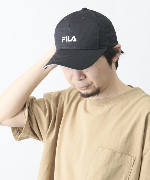 FILA(フィラ)/FILA LM CAP/ブラック