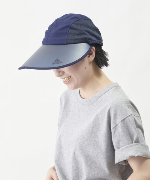 Adidas(アディダス)/adidas 2WAY JOCKEY VISOR/ネイビー