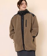 62%OFF！＜マガシーク＞ コーエン GERRY（ジェリー）ボアフーディ#（ボアアウター/フリース） レディース OLIVE SMALL coen】 タイムセール開催中】画像