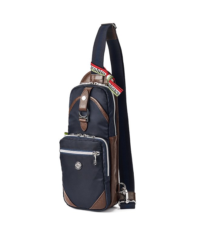  カバンのセレクション オロビアンコ ボディバッグ ワンショルダーバッグ メンズ ベーシック Orobianco 92161 ユニセックス ネイビー フリー Bag & Luggage SELECTION】