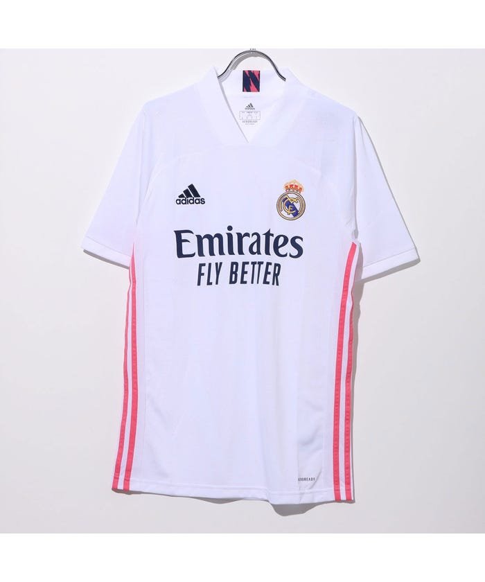 アディダス Adidas メンズ サッカー フットサル ライセンスシャツ レアル マドリードホームレプリカユニフォーム Fm4735 ホワイト アディダス Adidas Magaseek