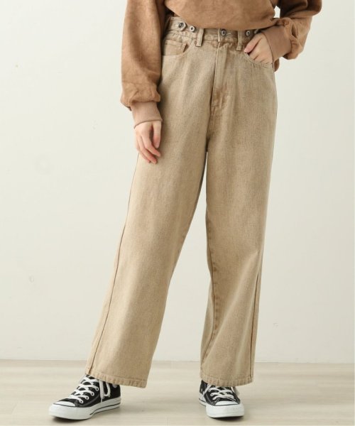 セール 28 Off 硫化ケミカル染めウエスト釦ボーイズパンツ ダブルネーム Double Name Magaseek