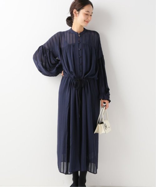 セール Munthe ムンテ シアーストライプワンピース イエナ Iena Magaseek