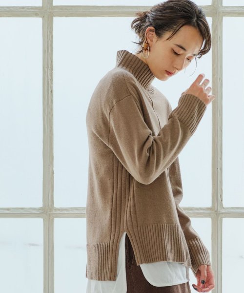 セール Cfc W Ry N ハイネック プルオーバー ニット 9g グリーンレーベルリラクシング Green Label Relaxing Magaseek