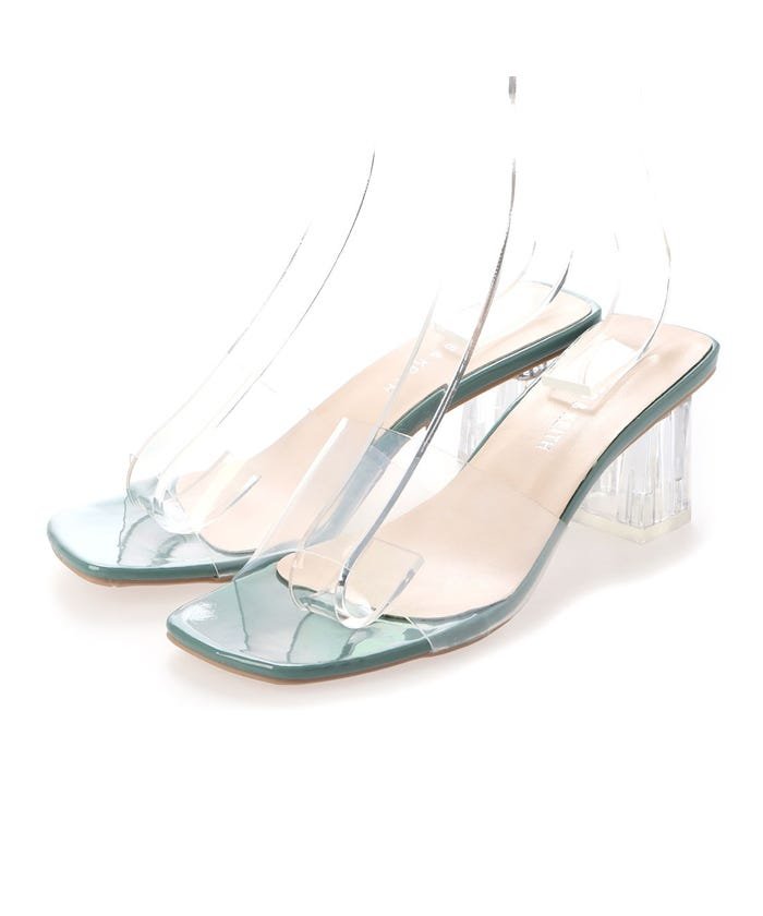 セール スタイルブロック Styleblock クリアヒールサンダル ブルー スタイルブロック Styleblock Magaseek