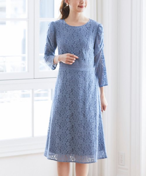 総レースパワショルワンピース トッコクローゼット Tocco Closet Magaseek