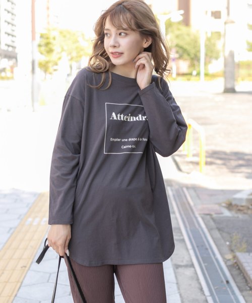 セール 裾ラウンドプリントロングtシャツ ラウンド Tシャツ ロゴ ロンt 秋冬 新作 カットソー プリント ロング レディース 裾ラウンド アドティエ Ad Thie Magaseek セール 裾ラウンドプリントロングtシャツ ラウンド Tシャツ ロゴ ロンt 秋冬 新作 カットソー プリント ロング レディース 裾ラウンド アドティエ Ad Thie Magaseek