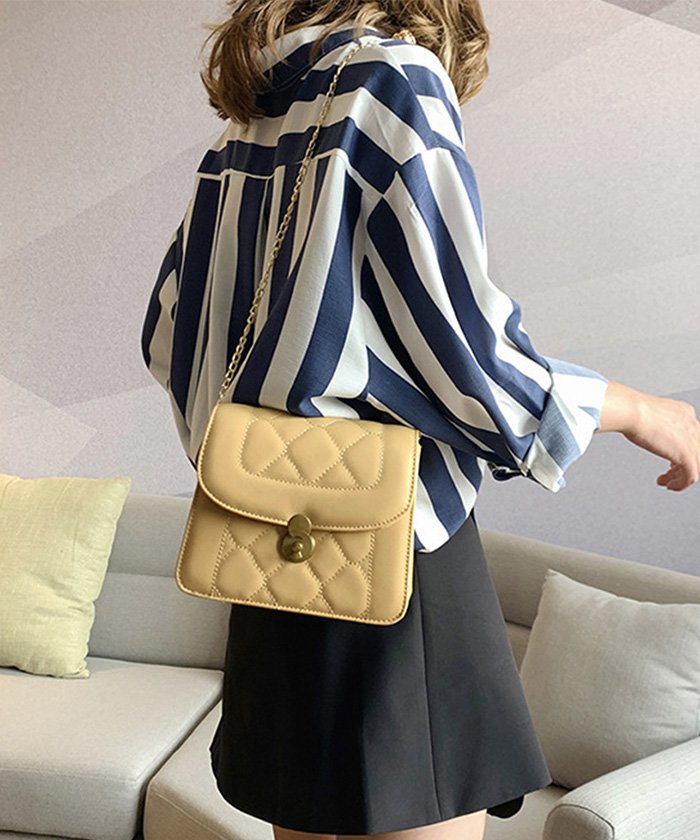 キルティングバッグ 斜めがけ チェーンバッグ レディース ショルダーバッグ 上品 カジュアル お洒落 ショルダー ミニ鞄 ミニミニストア Miniministore Magaseek