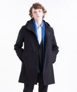 ＜マガシーク＞ マッキントッシュ フィロソフィー コットンボンディング HOODED COAT メンズ ネイビー 36（S） MACKINTOSH PHILOSOPHY】画像