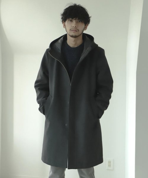 セール Beams フリース フーデッド ジップ コート ビームス アウトレット Beams Outlet Magaseek